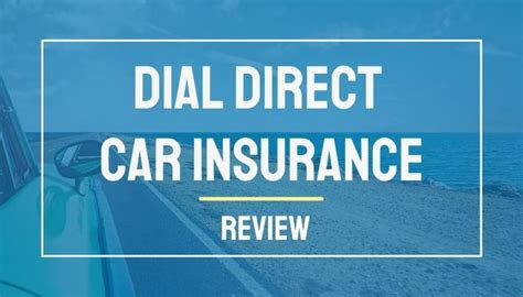 dial direct motor insurance